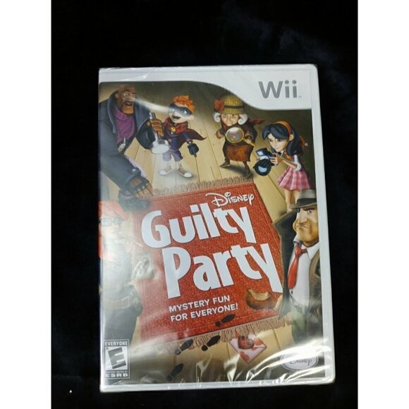 NINTENDO Disney Guilty Party Wii game - Picture 1 of 9